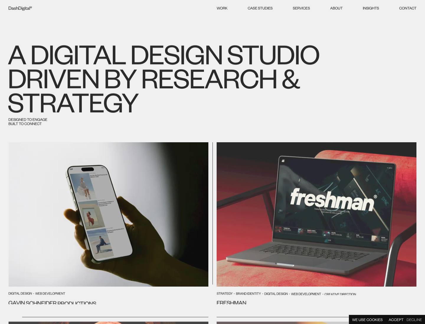 Dash Digital Studio | Engage. Connect. source visual