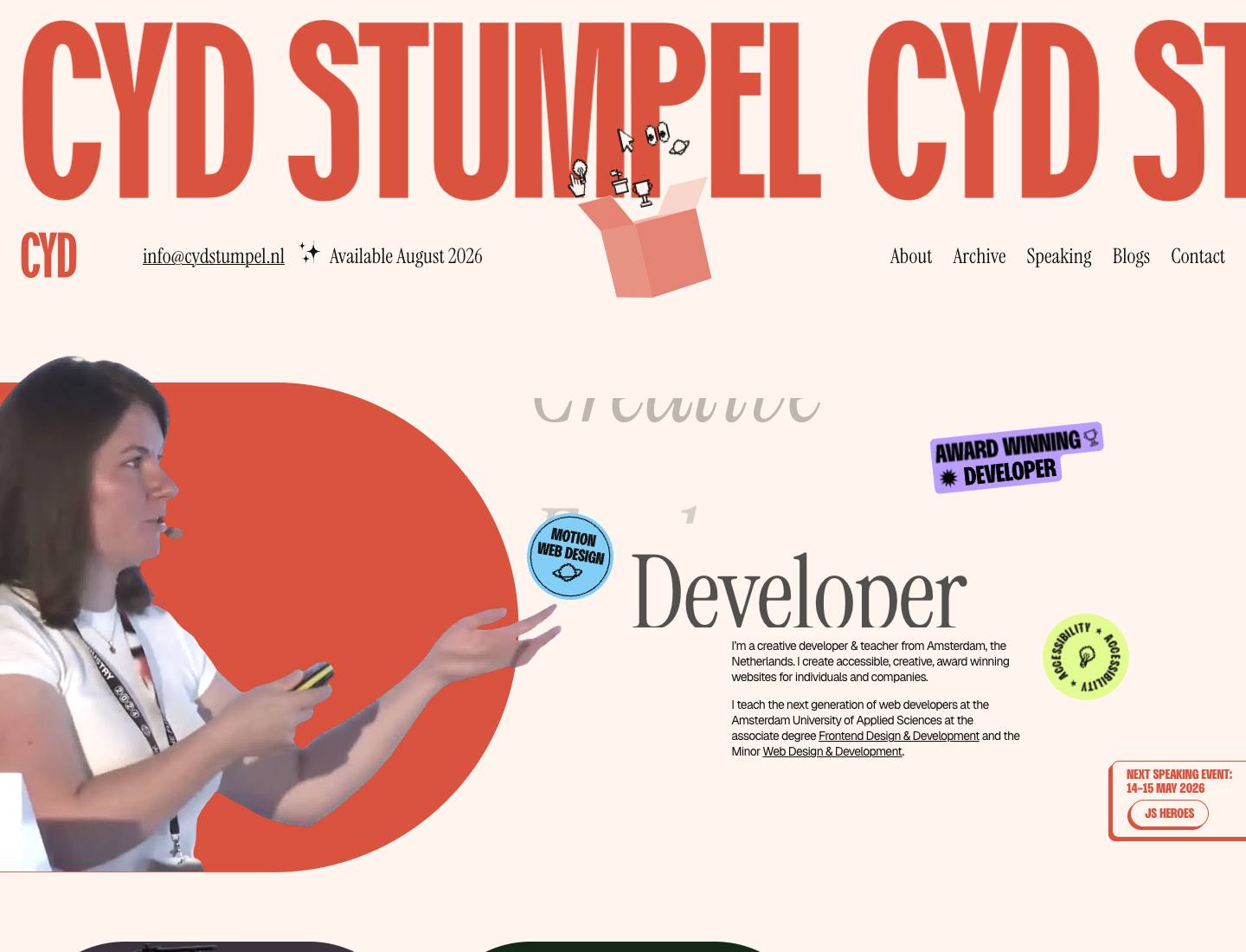 Portfolio Cyd Stumpel source visual